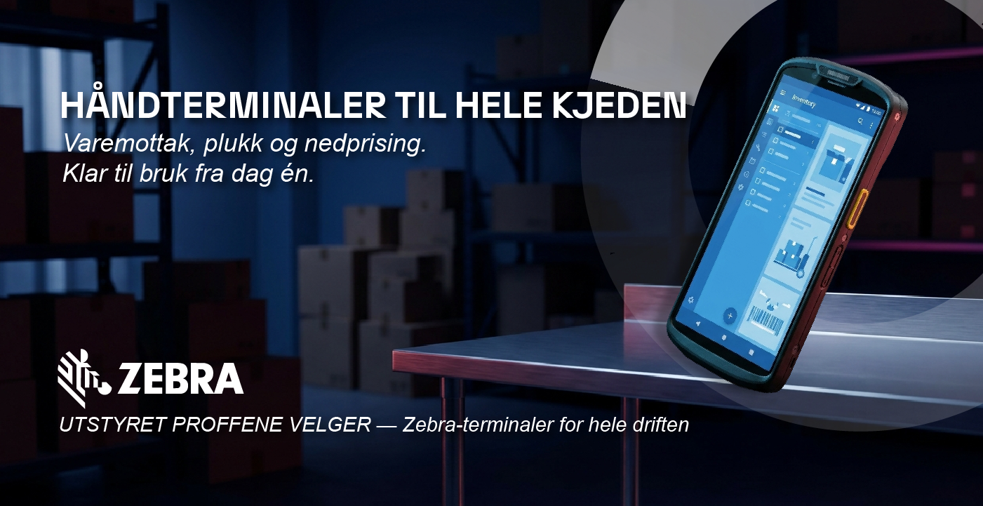 Håndterminaler til hele kjeden