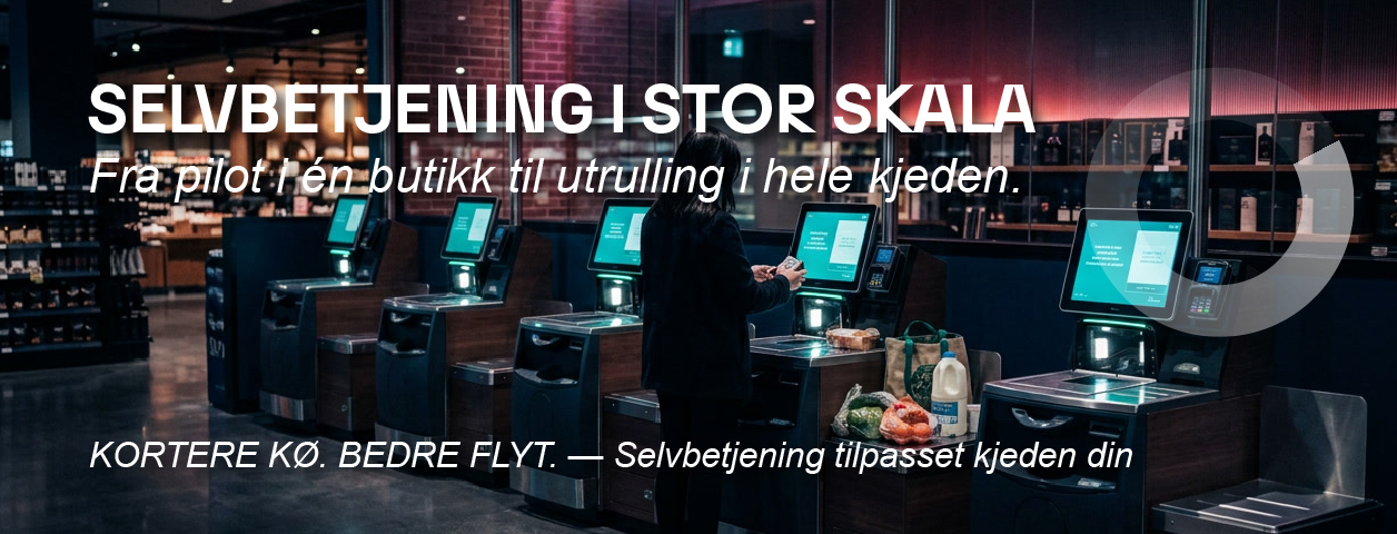 Selvbetjening i stor skala